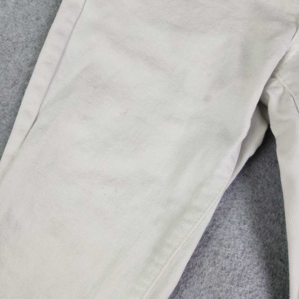 Levi's 311 Shaping Jeans Womens 27x30 White Denim Stretch Flattering Skinny Leg - Picture 7 of 13